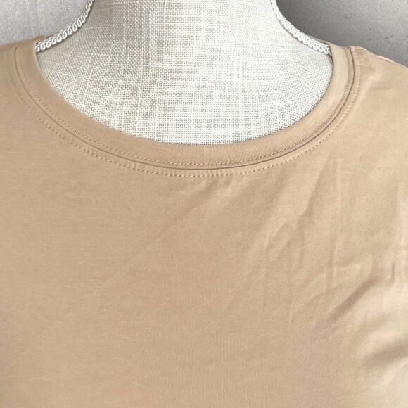 Fashion Nova | NWT Lily Crew neck T-shirt in Khaki Size M Medium - Picture 6 of 7